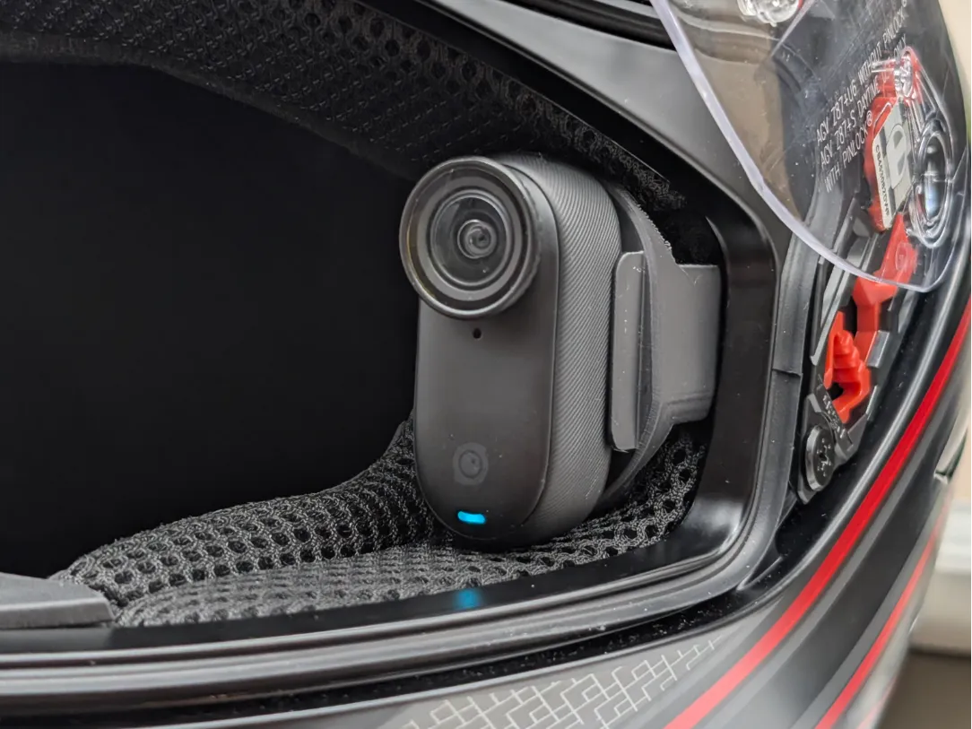 Support de casque AGV K1S sans colle pour Insta360 GO 3-3S - Vélo Print