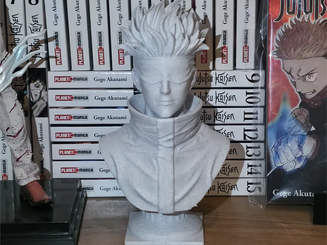 Buste de Satoru Gojo - Jujutsu Kaisen - Figurine Print