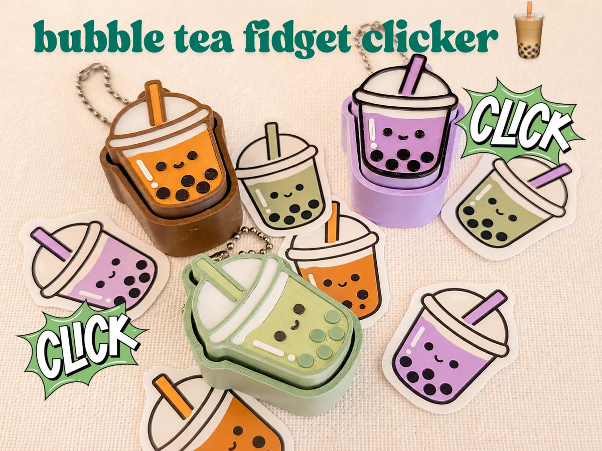 Clicker Thé aux bulles - Geek Print