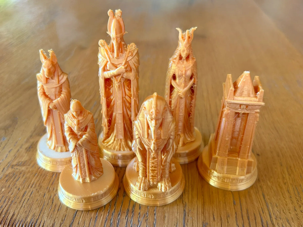 Jeu d'échecs égyptien - Jeux Print