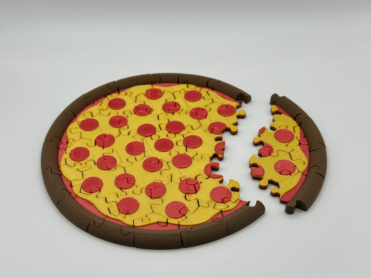 Puzzle Pizza - Cuisine Print