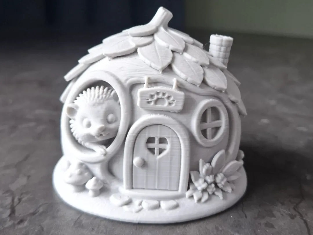 Maison de fée Hérisson - Maquette Print
