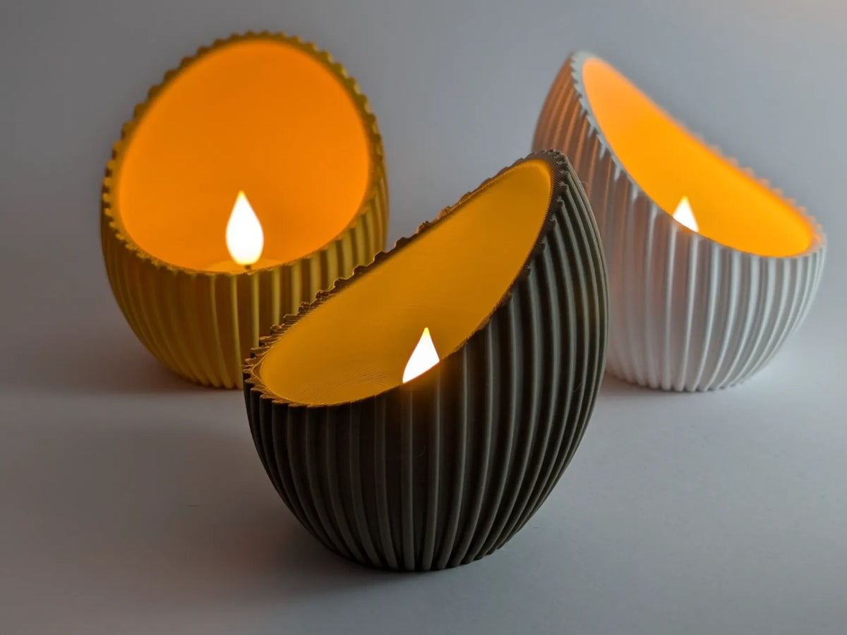 Support de photophore LED KaskArgi – Lamina - Lumière Print