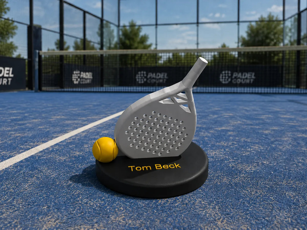 Trophée de Padel – modèle 3 - Sport Print
