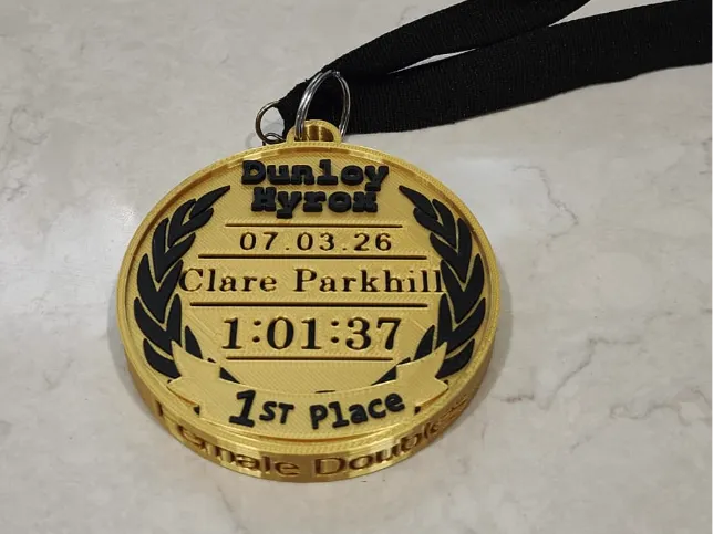 Médaille Personnalisable - Sport Print