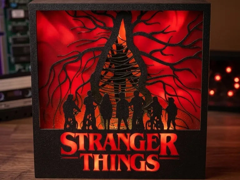 Veilleuse / Lumière d'ambiance 3D - Stranger Things - Geek Print