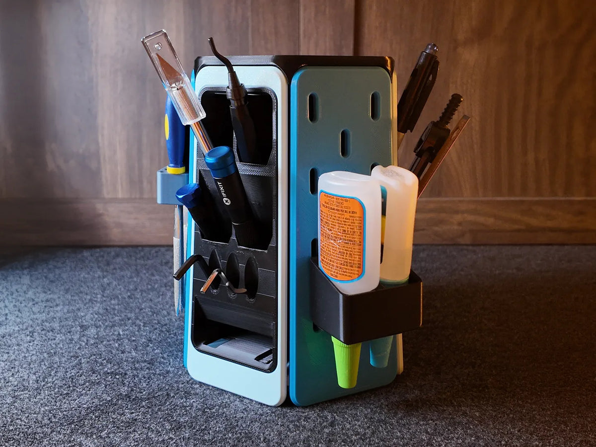 Organiseur de bureau rotatif modulaire - Maison Print