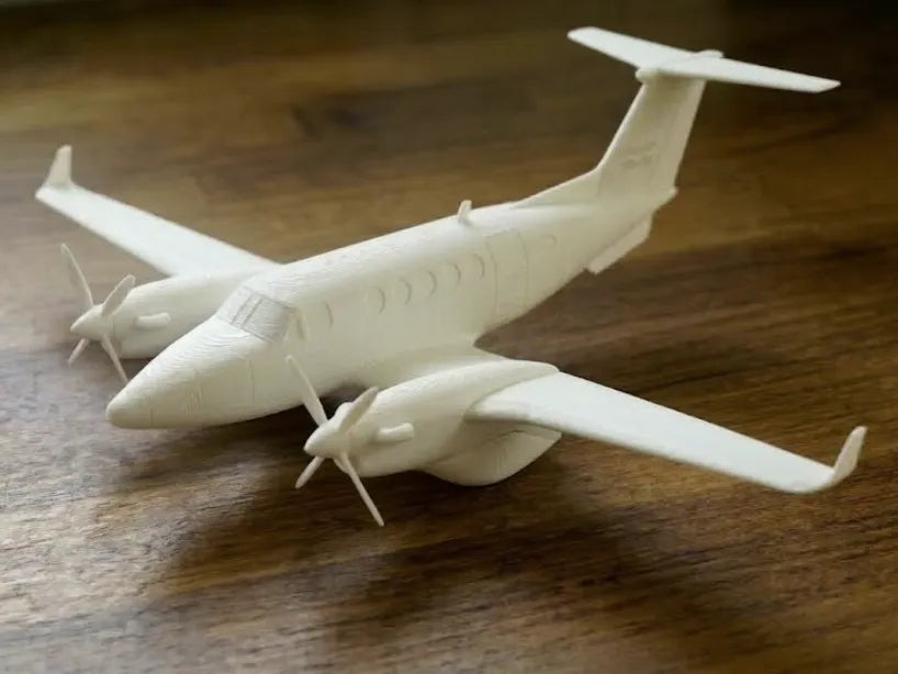 Beechcraft King Air 350 - Modèle d'avion - Maquette Print