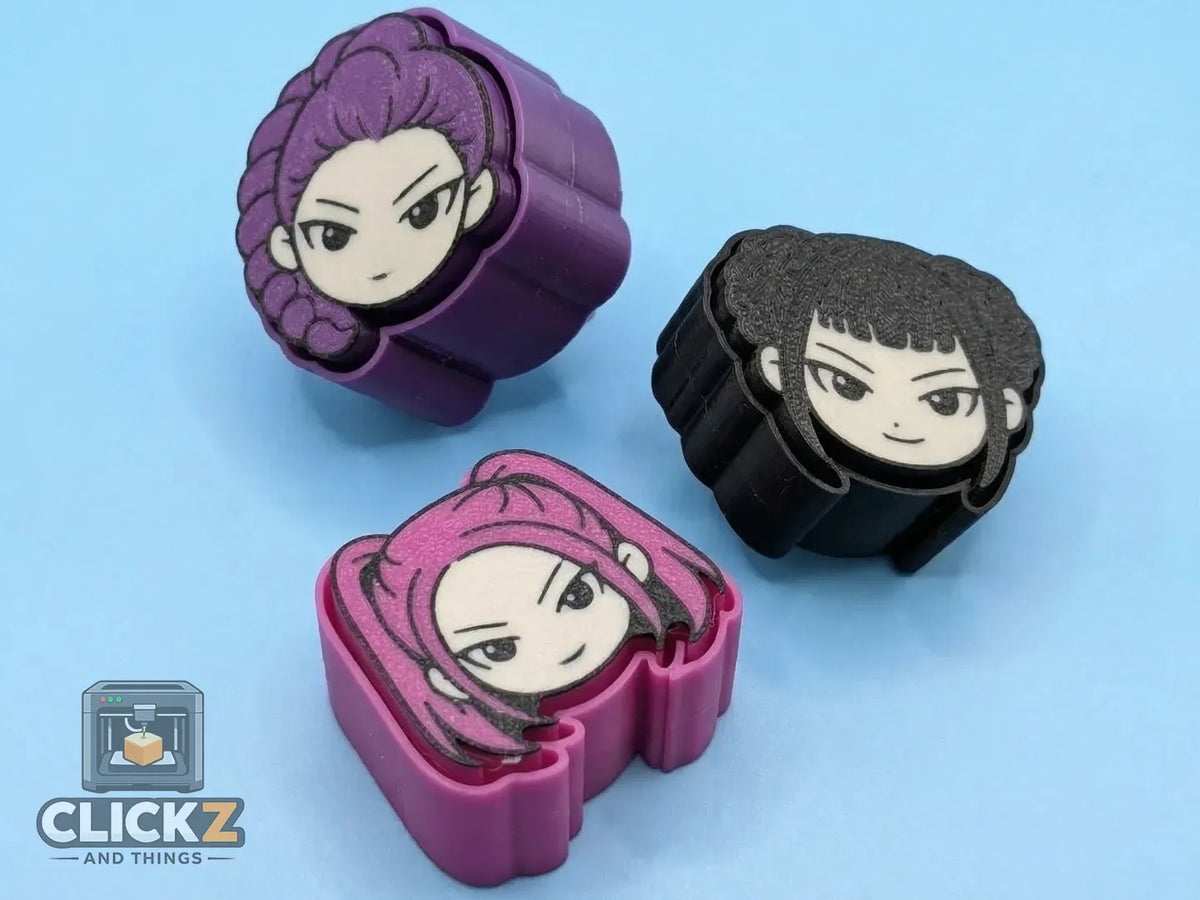 Chasseurs de Démons KPop - Clicker Fidget - Huntrix - Jeux Print