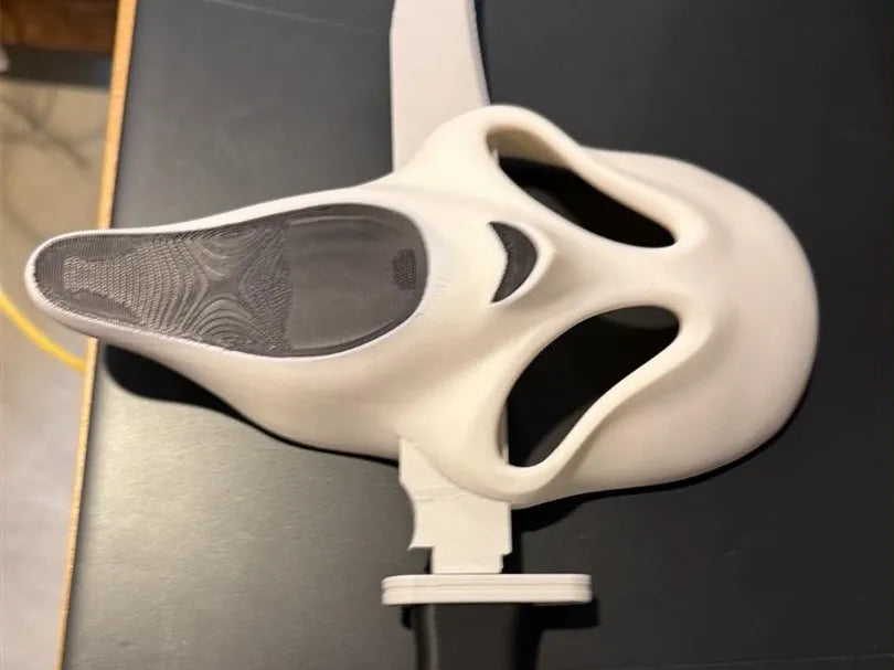 Masque de cri et épingle à cheveux couteau - Cosplay Print