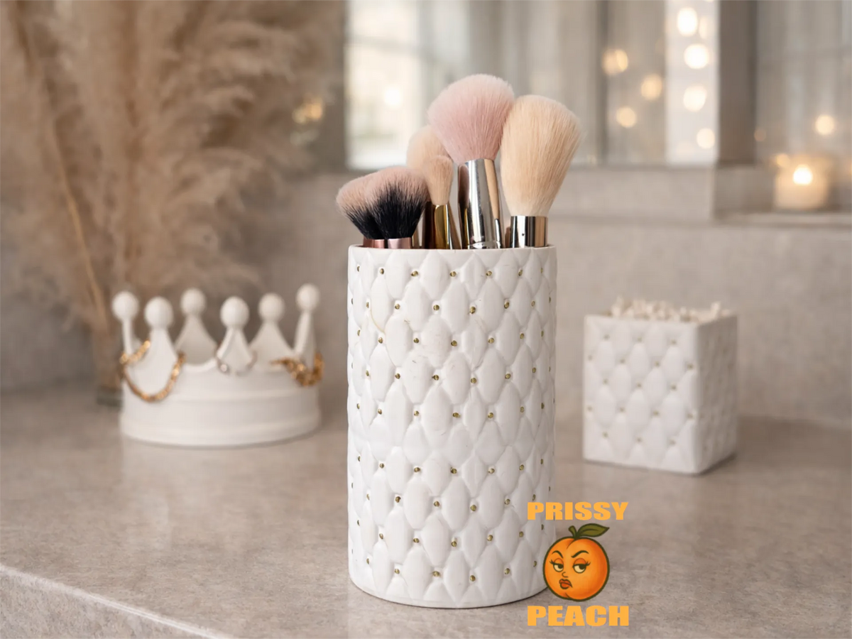 Organisateur rond – Bureau, Maquillage & Rangement de salle de bain - Beauté Print