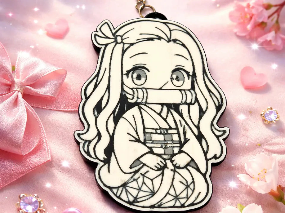 Nezuko Kamado de Demon Slayer - Figurine Print