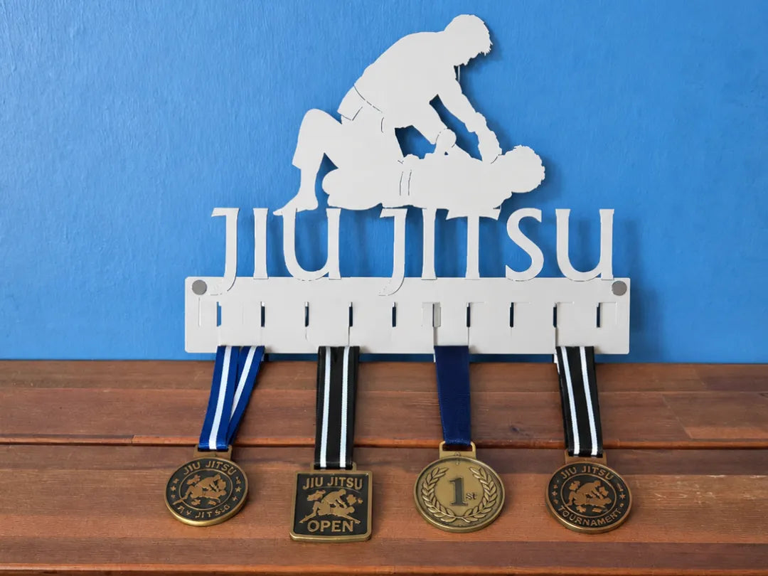 Support de médailles de Jiu Jitsu Présentoir de médailles de JJB - Sport Print