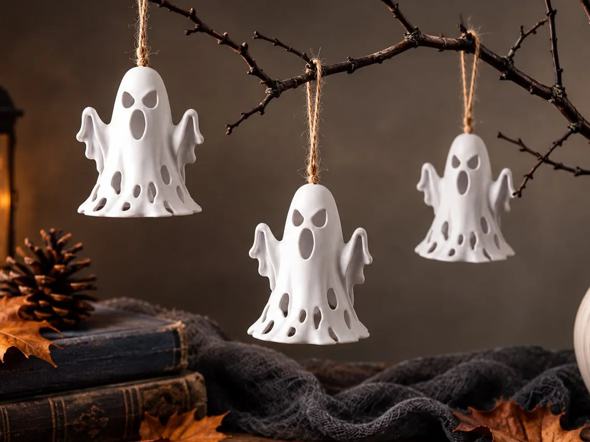 Lanterne Fantôme – Halloween à suspendre ou à poser - Outdoor Print