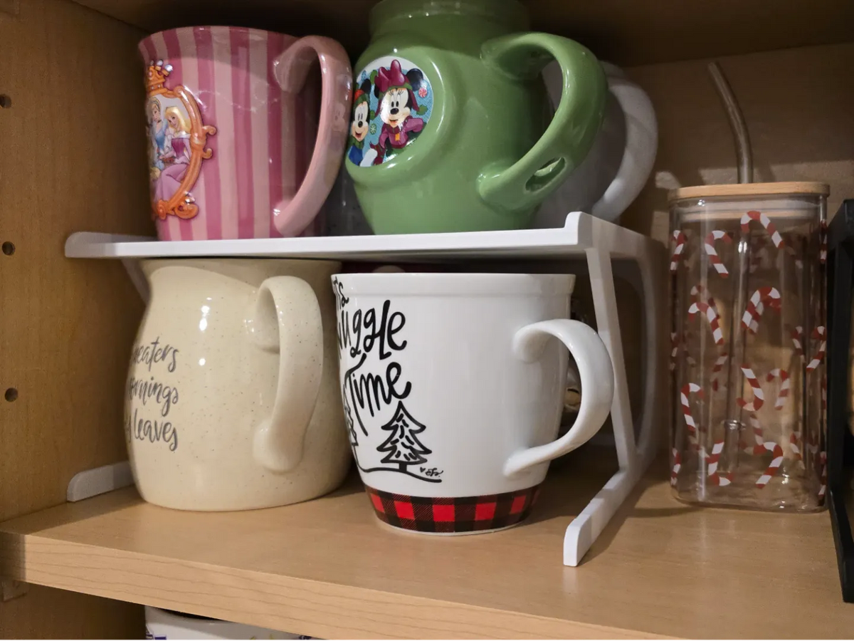 Étagère large pour tasses/mugs à café MISE À JOUR - Cuisine Print