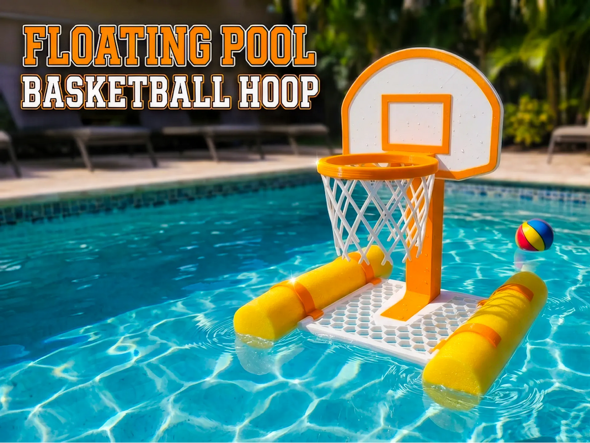 Panier de basket de piscine flottant - Sport Print