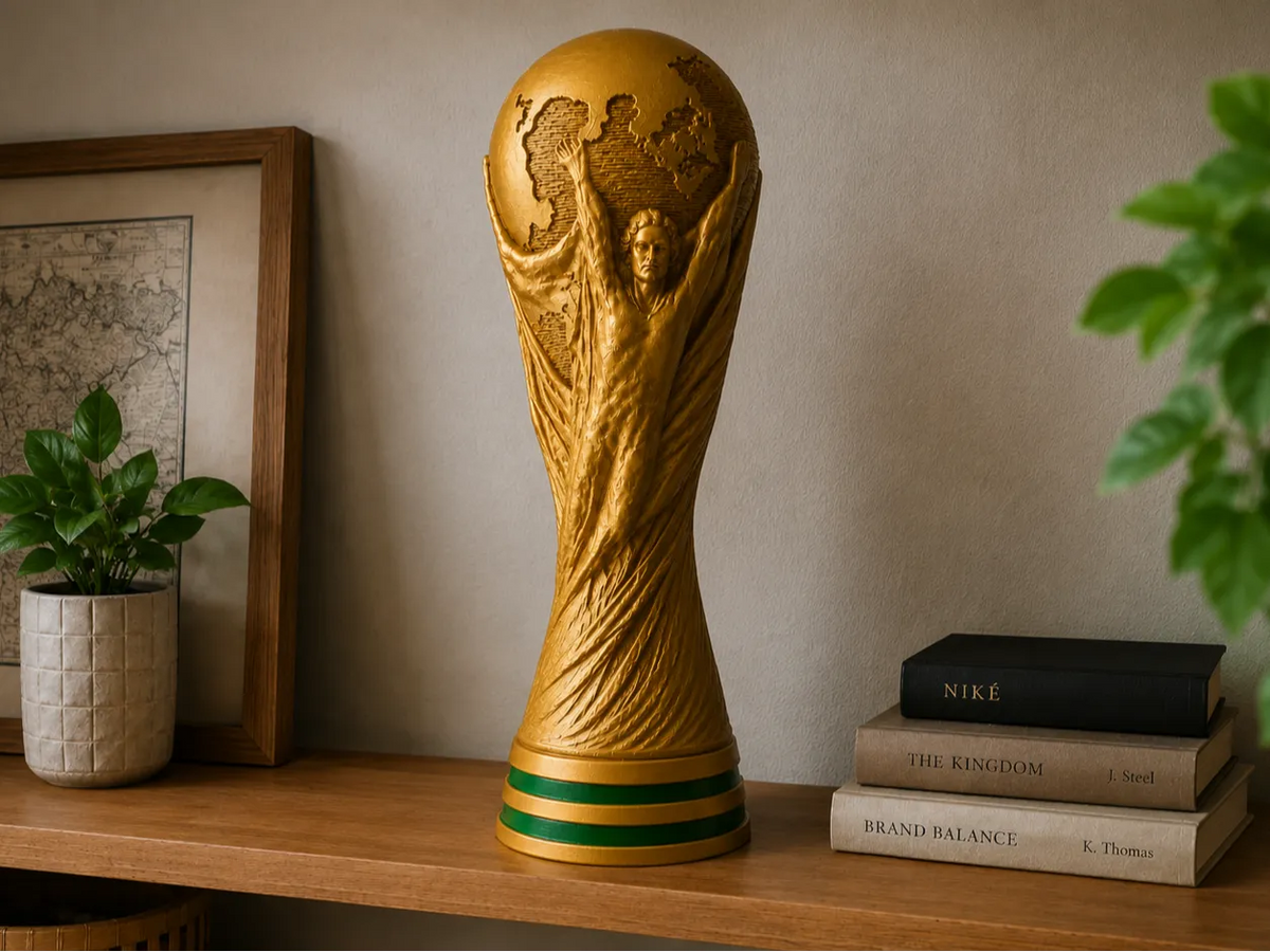 Trophée de la Coupe du Monde Échelle 1:1 - Sport Print