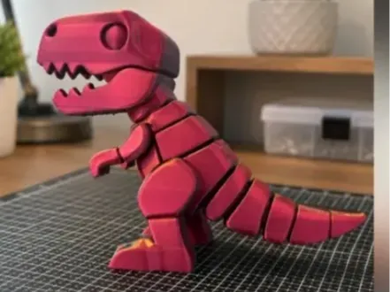 Dinosaure T-Rex - Maquette Print