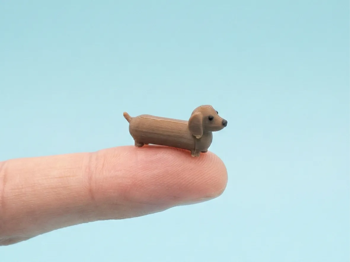 Mini Buddy #16 - Teckel - Figurine Print