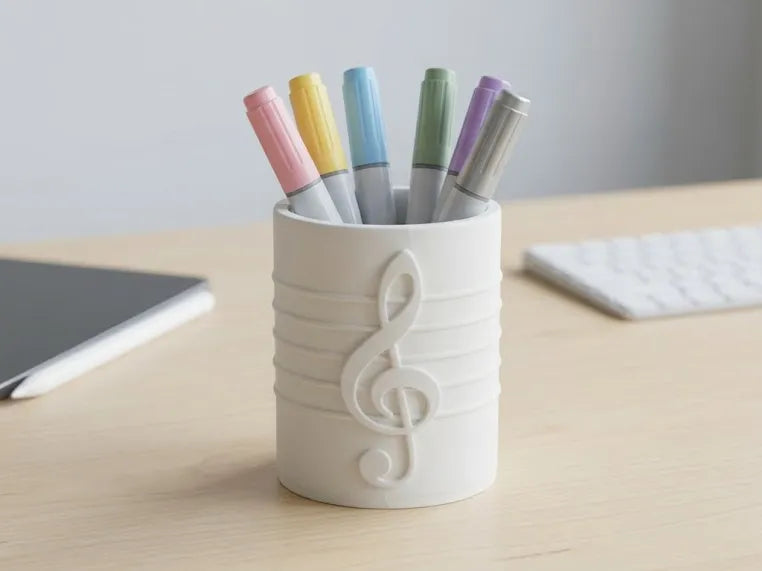 Porte-stylo Clé de Sol - Music Print