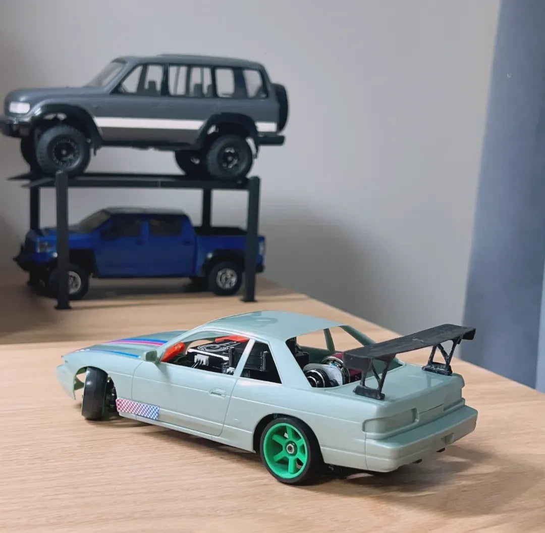 Voiture téléguidée de drift JDM 1/24, aileron arrière - Auto Print