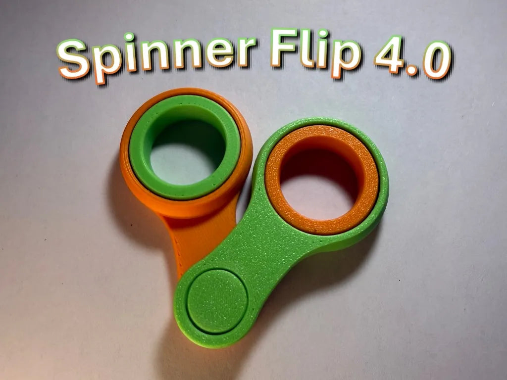 Spinner Flip 4.0 - Fidget à bascule modulaire avec broche cachée - Jeux Print