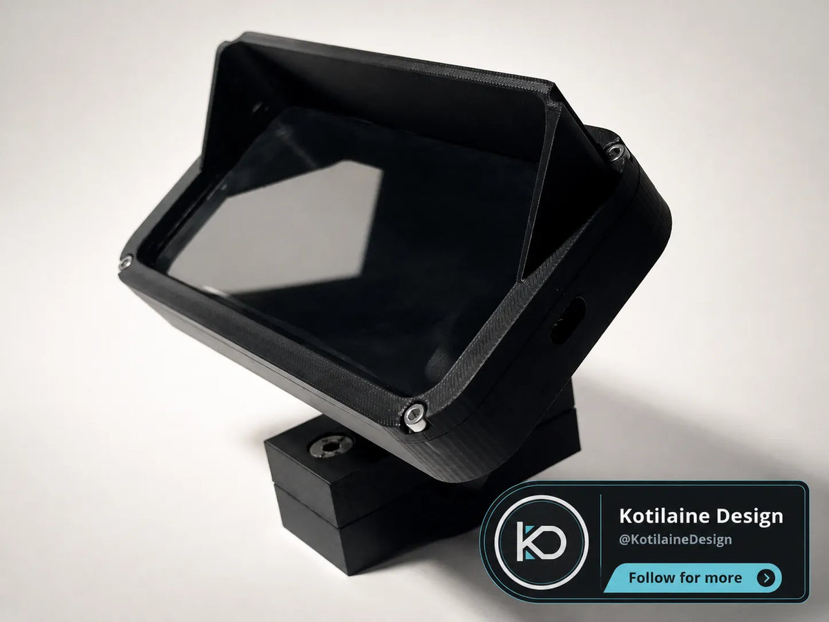 Support de guidon moto pour téléphone et GPS - Vélo Print