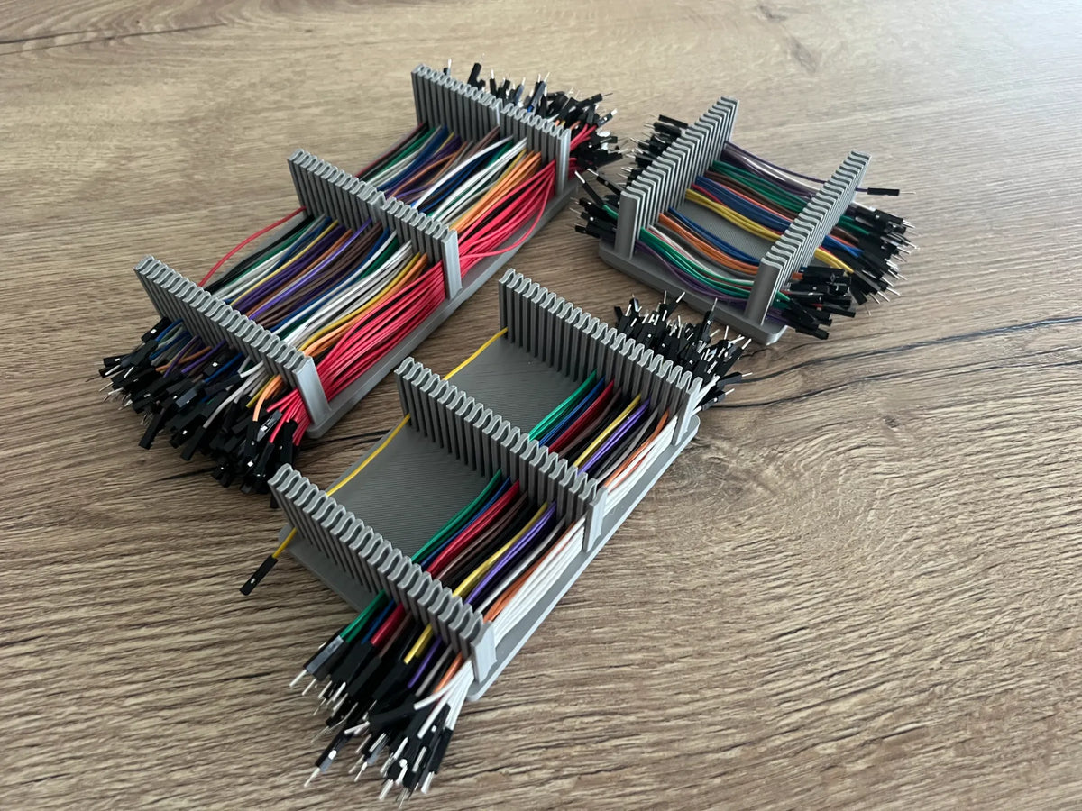 Support de fils Gridfinity pour fils de platine d'essai - Tech Print