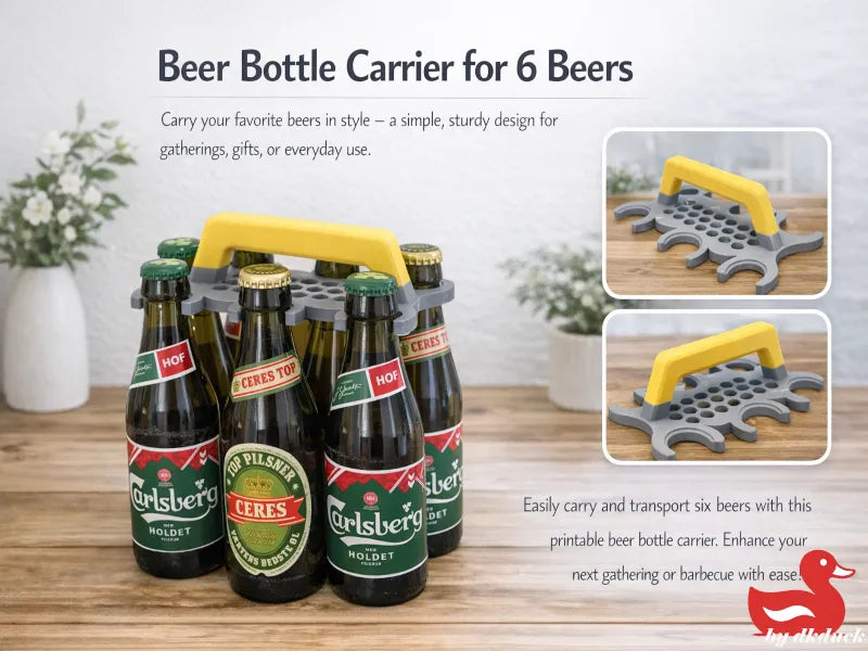 Porte-bière pour 6 bières - Outdoor Print