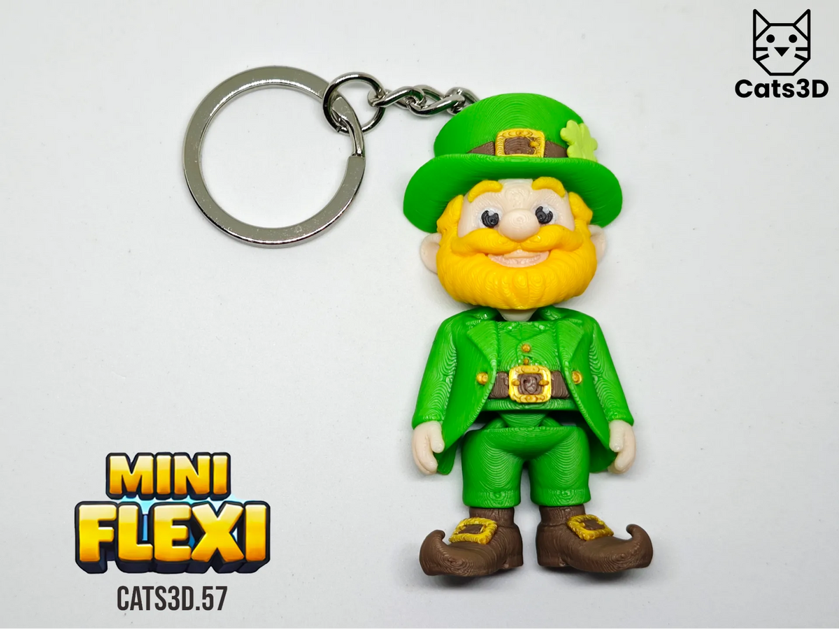 Lutin irlandais – Mini Flexi (Saint-Patrick) - Fêtes Print