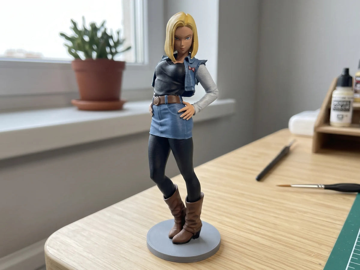 Dragon Ball Z - C-18 - Figurine Print