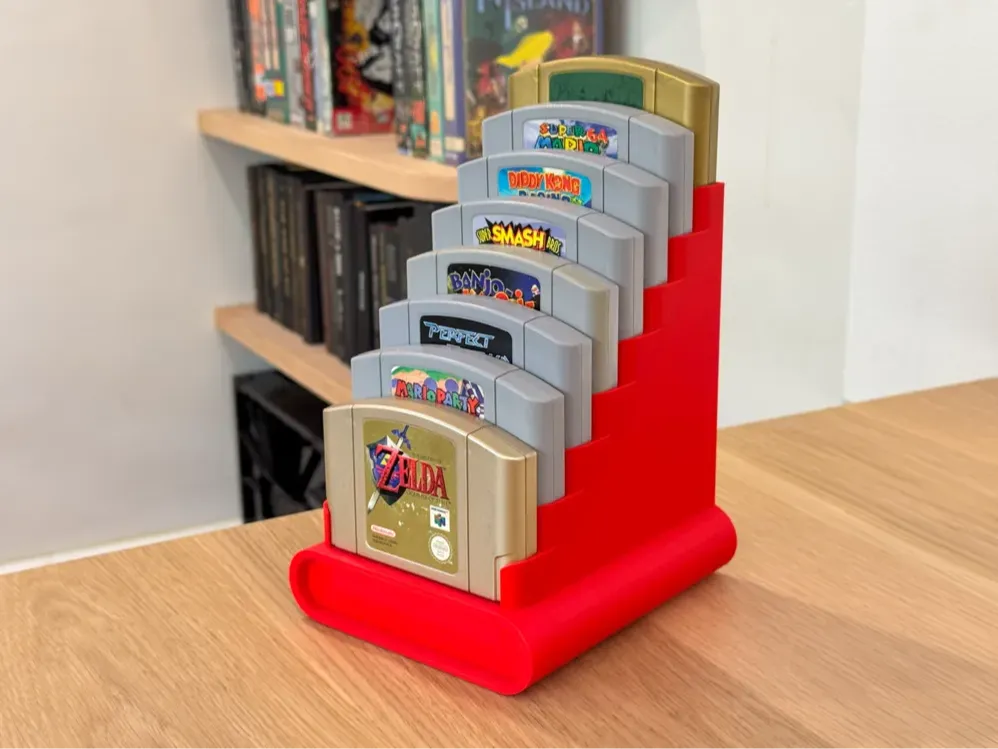 Support de cartouche de jeu Nintendo 64 - Tech Print