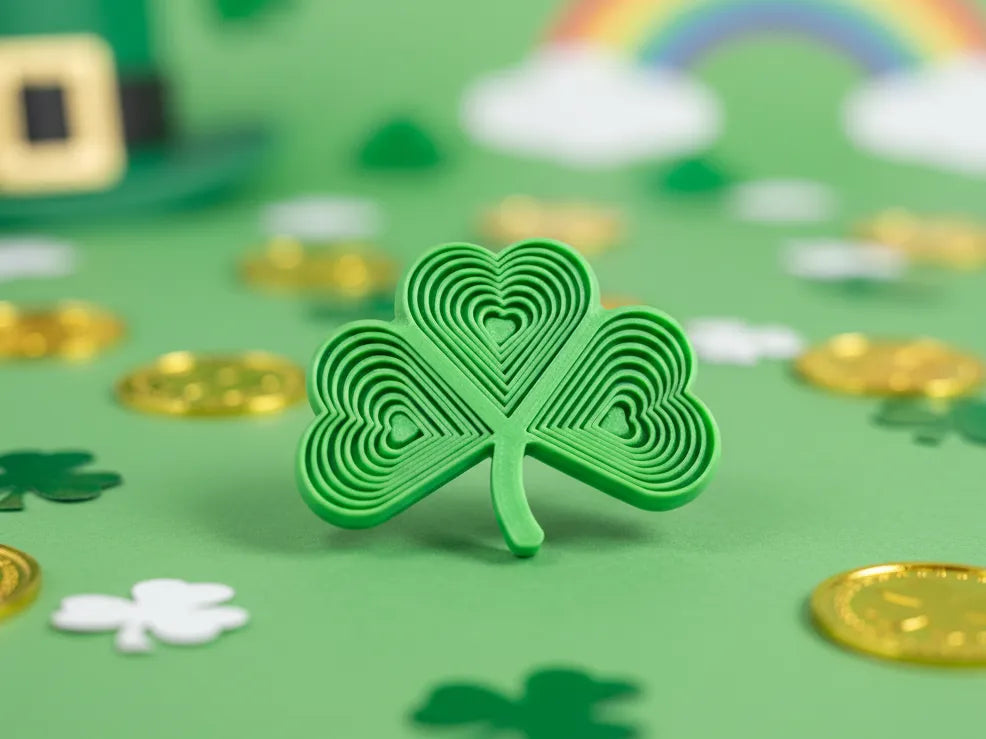 Trèfle à couches Fidget - Jouet de la Saint-Patrick - Fêtes Print