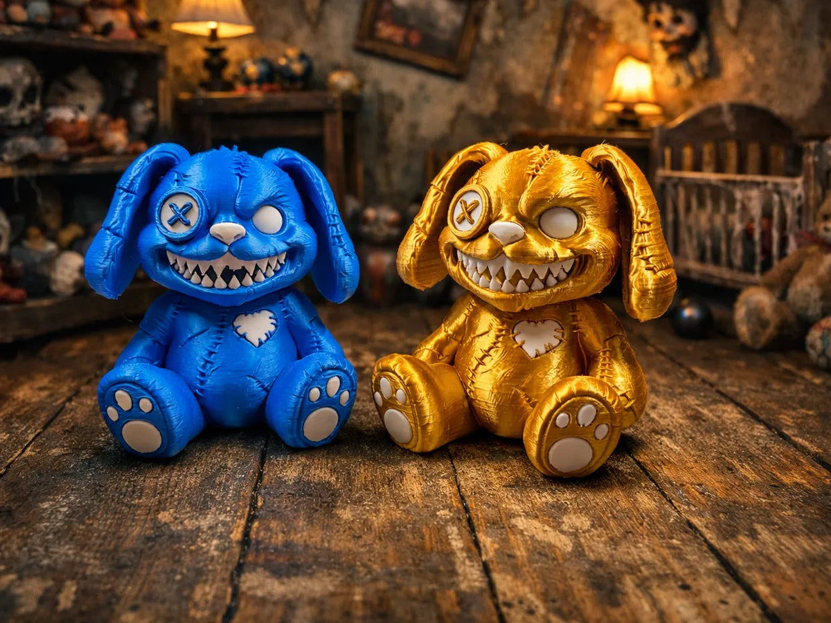 Horror Bunny – Le compagnon câlin effrayant - Fêtes Print