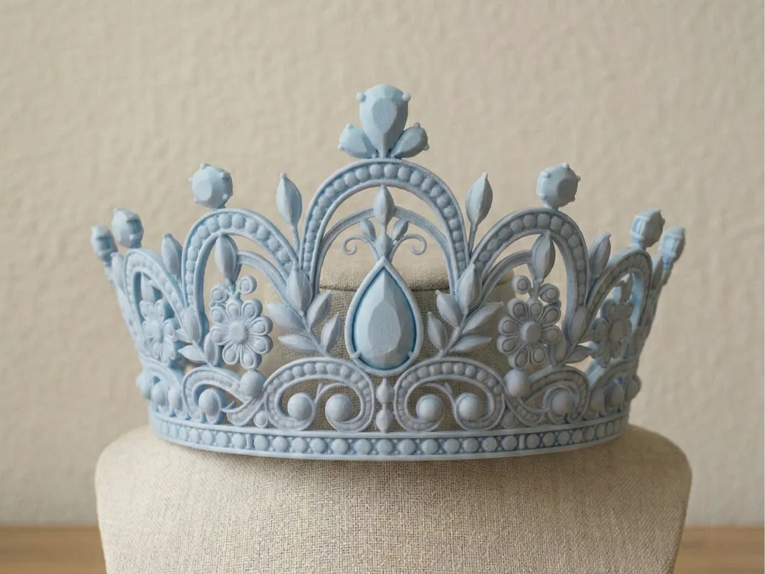Diadème Royal Élégant / Couronne de Princesse - Cosplay Print