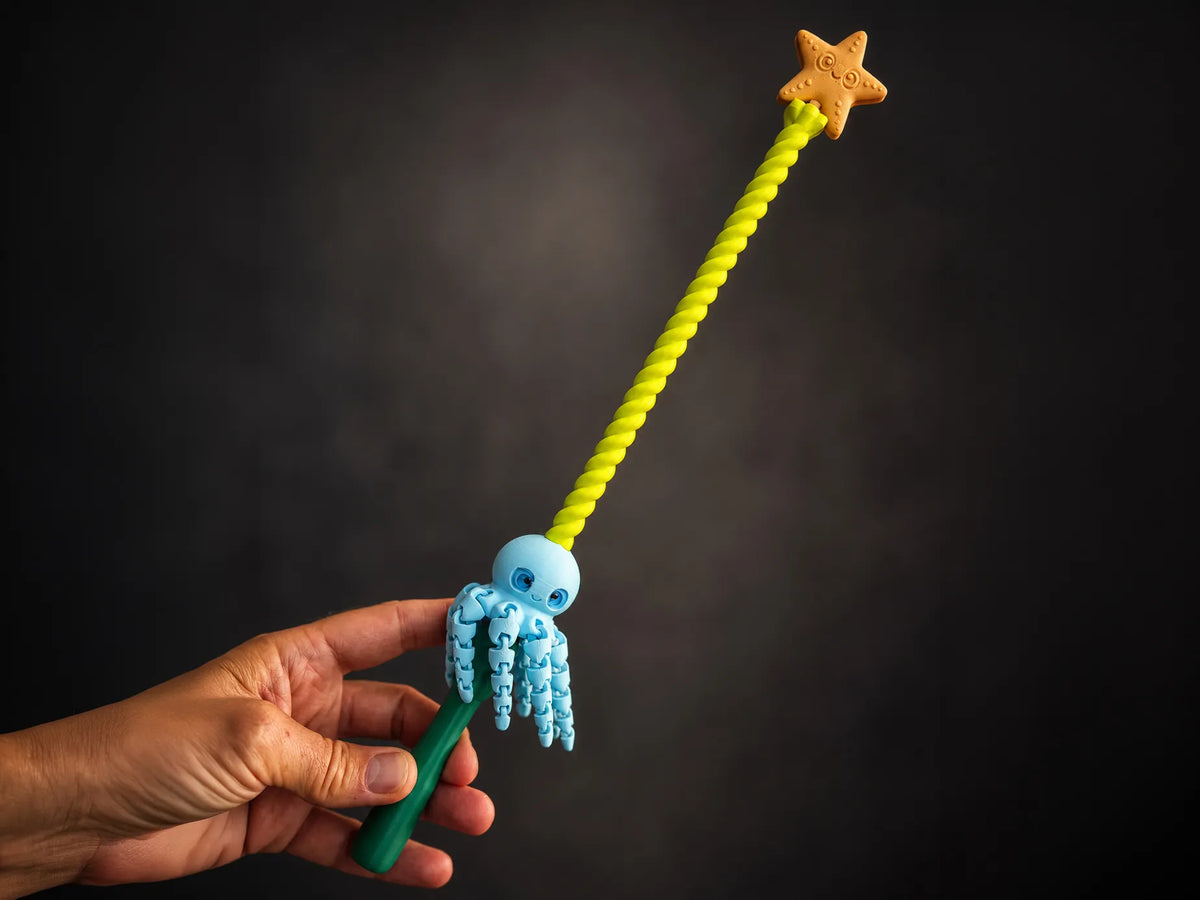 Baguette Magique Octopus Tournant - Cosplay Print