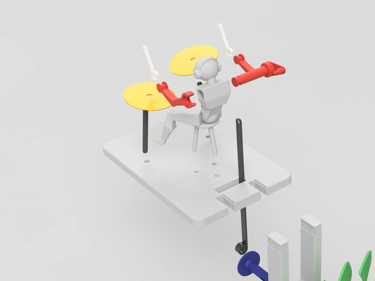 Batteur éolien - Jardin Print