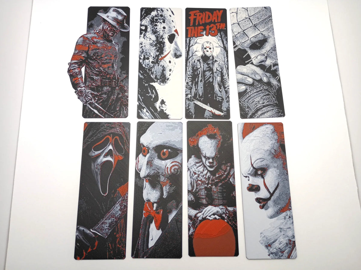 Collection de marque-pages d'horreur - Music Print