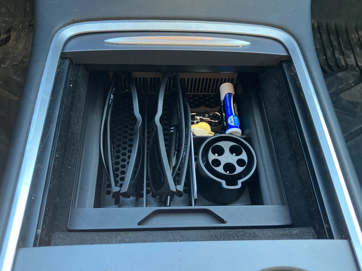 Plateau de console centrale Tesla Model 3 ou Y - Auto Print