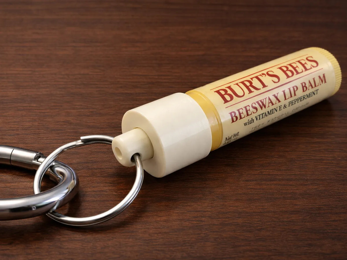 Porte-clés pour baume à lèvres Burt's Bees - Beauté Print