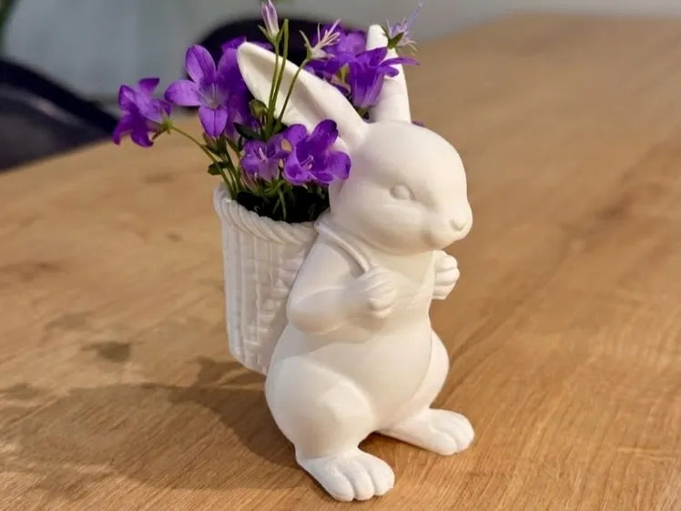 Panier Lapin Printanier - Fêtes Print