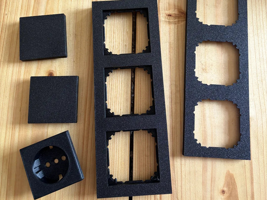 Kit de cadre Merten 10mm Extension Shelly/Maison Intelligente - Tech Print