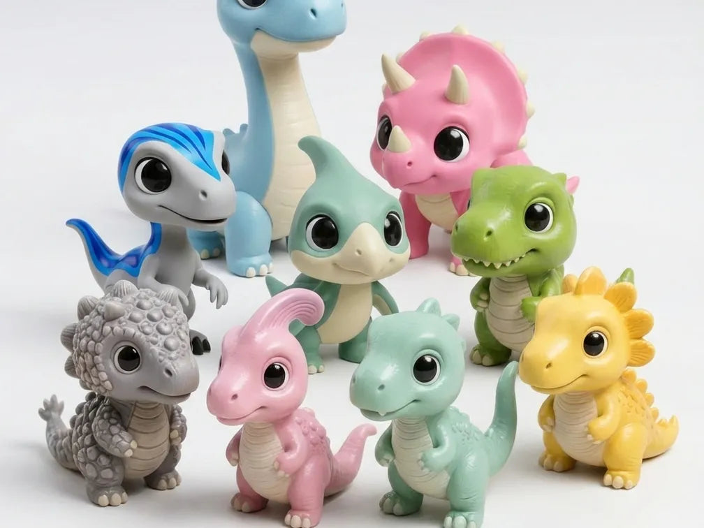 Belle collection de dinos - Maquette Print