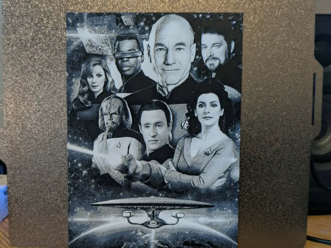 Star trek - la nouvelle génération - hueforge - Geek Print
