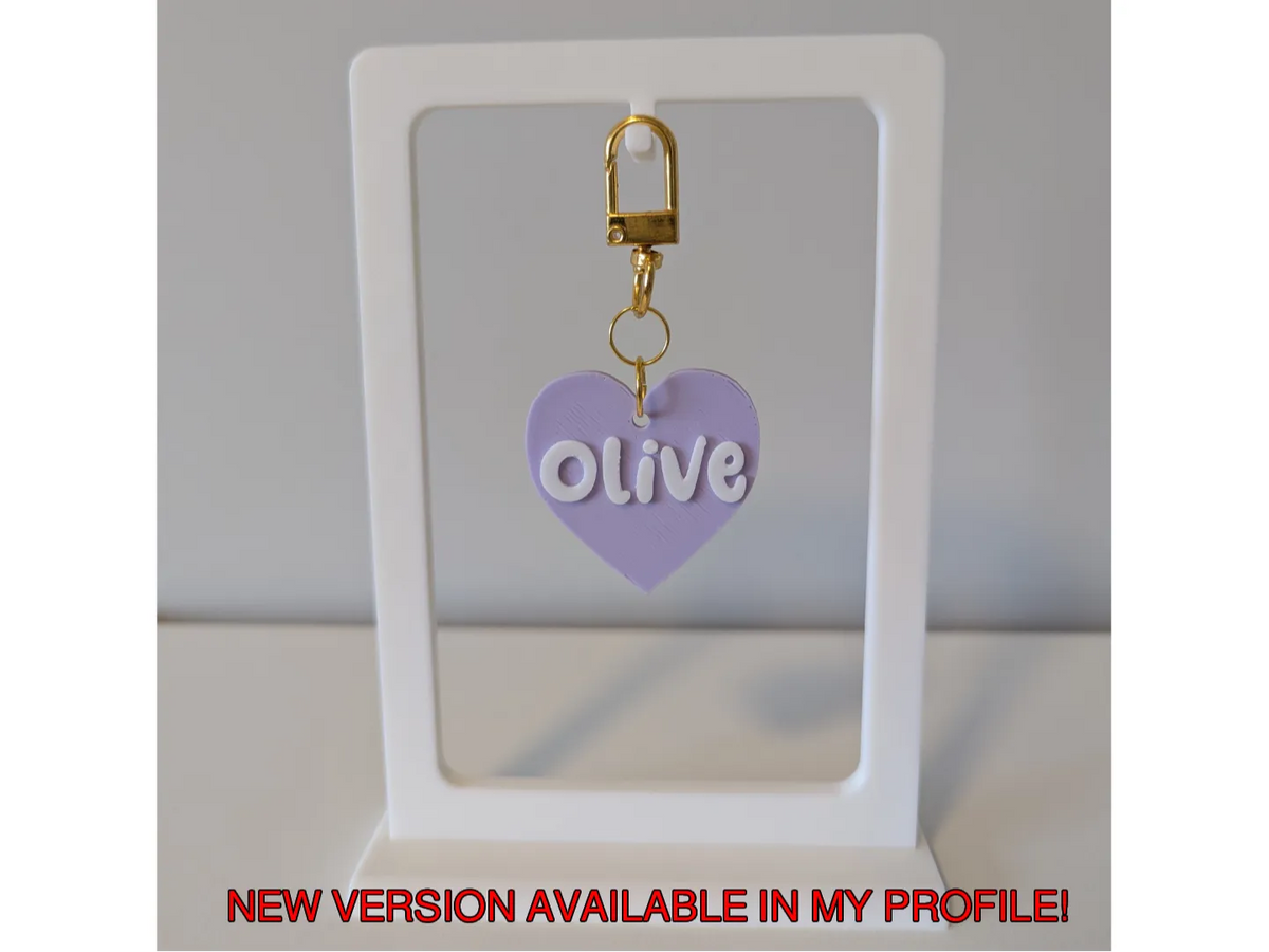 Support simple pour porte-clés, bijoux et bibelots - NFC Print