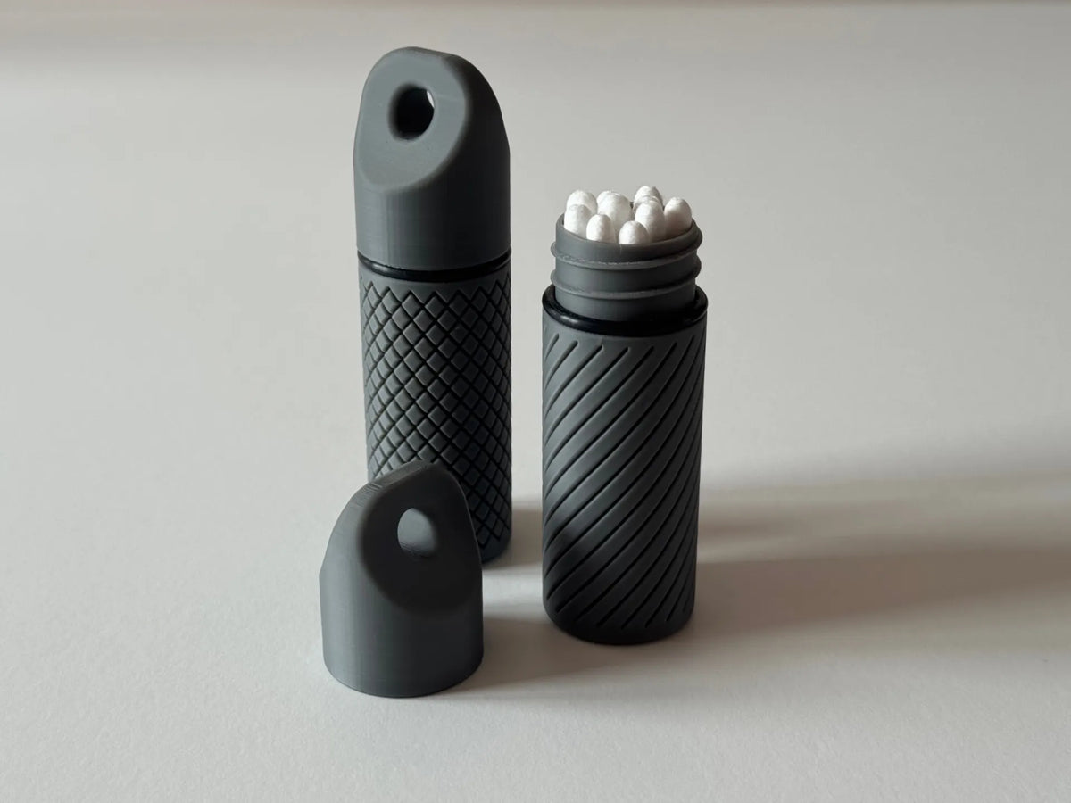 Capsule de Survie EDC Étanche - Outdoor Print