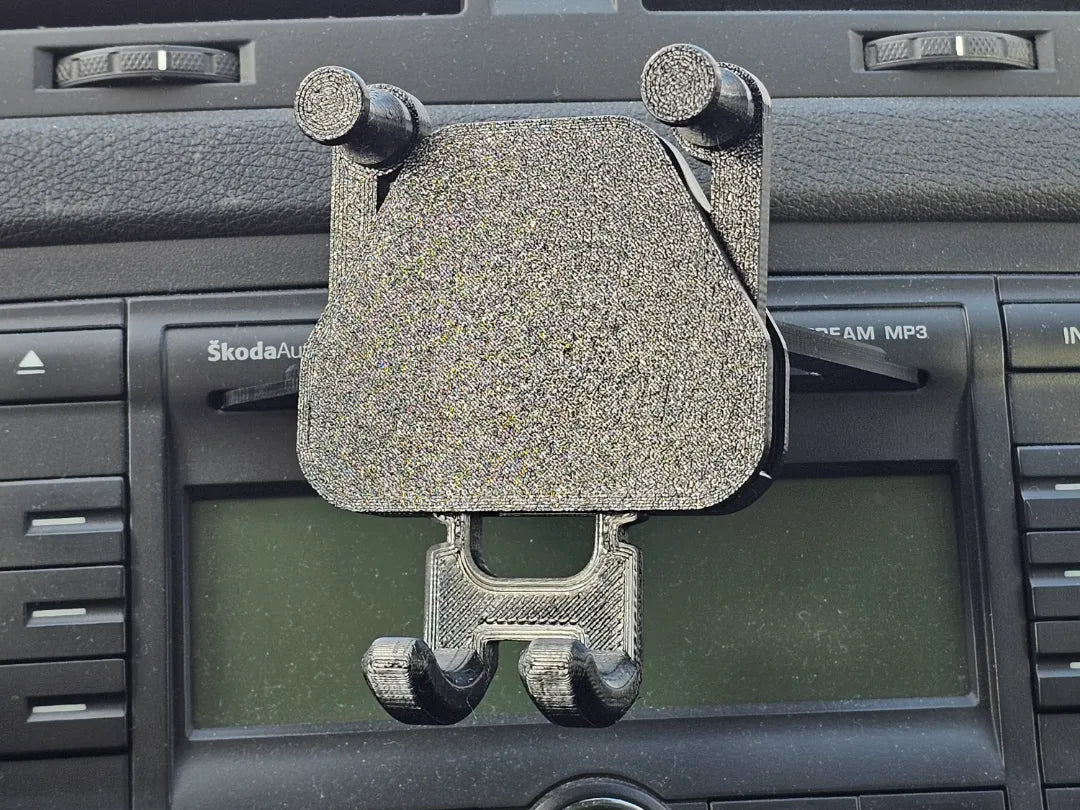 Support de téléphone pour fente CD de voiture/Pas de vis métalliques - Auto Print