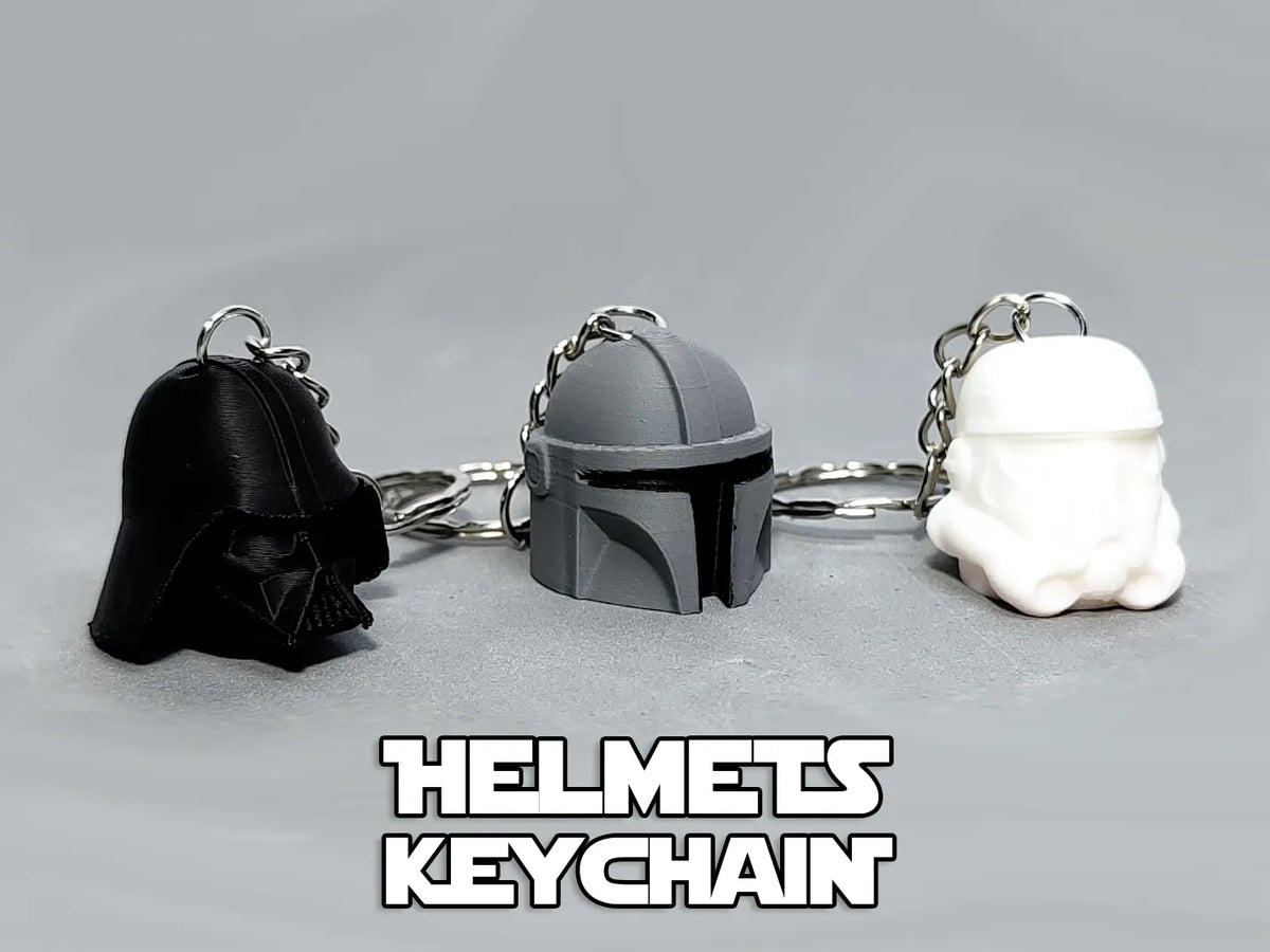 Inspiré par le porte-clés casque Star Wars - Geek Print