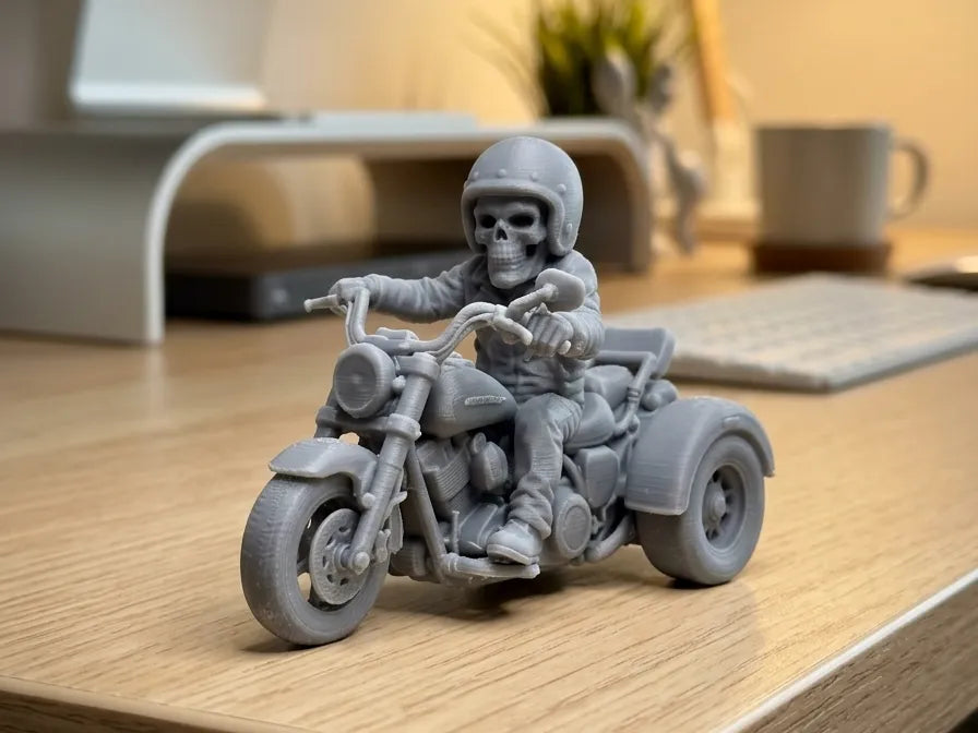 Ledge SkulZ - Pilote de Trike Harley Davidson - Vélo Print