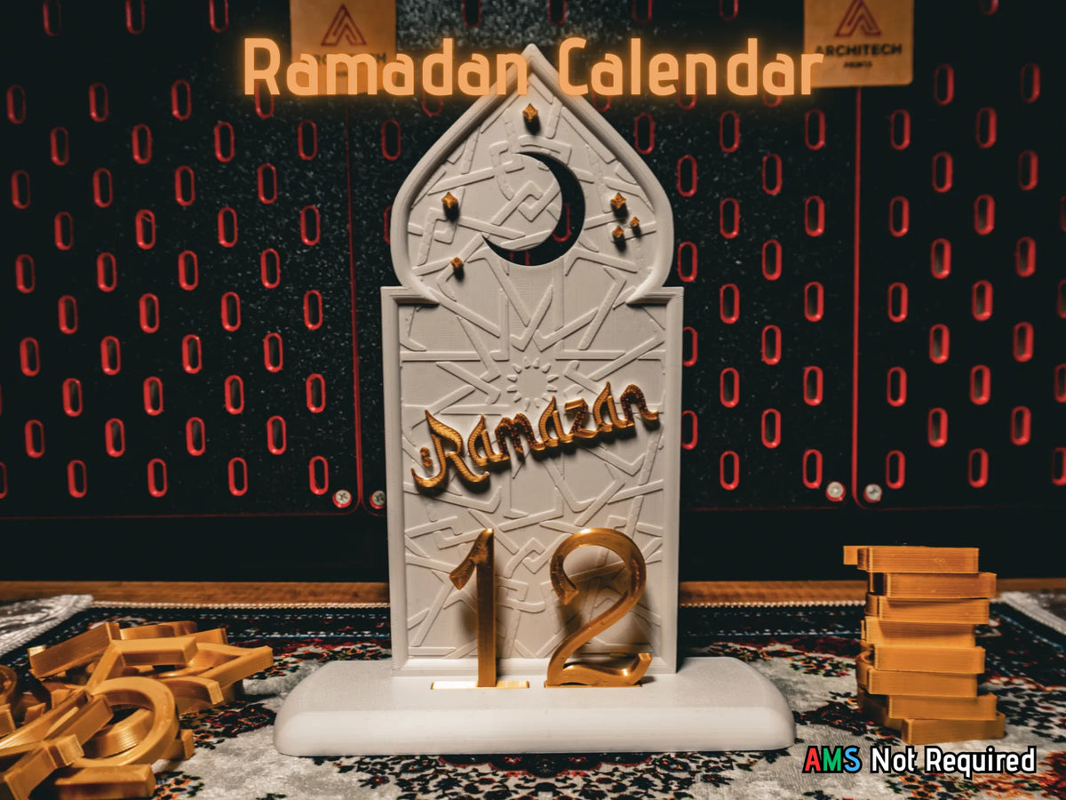 Ramadan "Ramazan" Calendrier de bureau (Compte à rebours) - Bureau Print